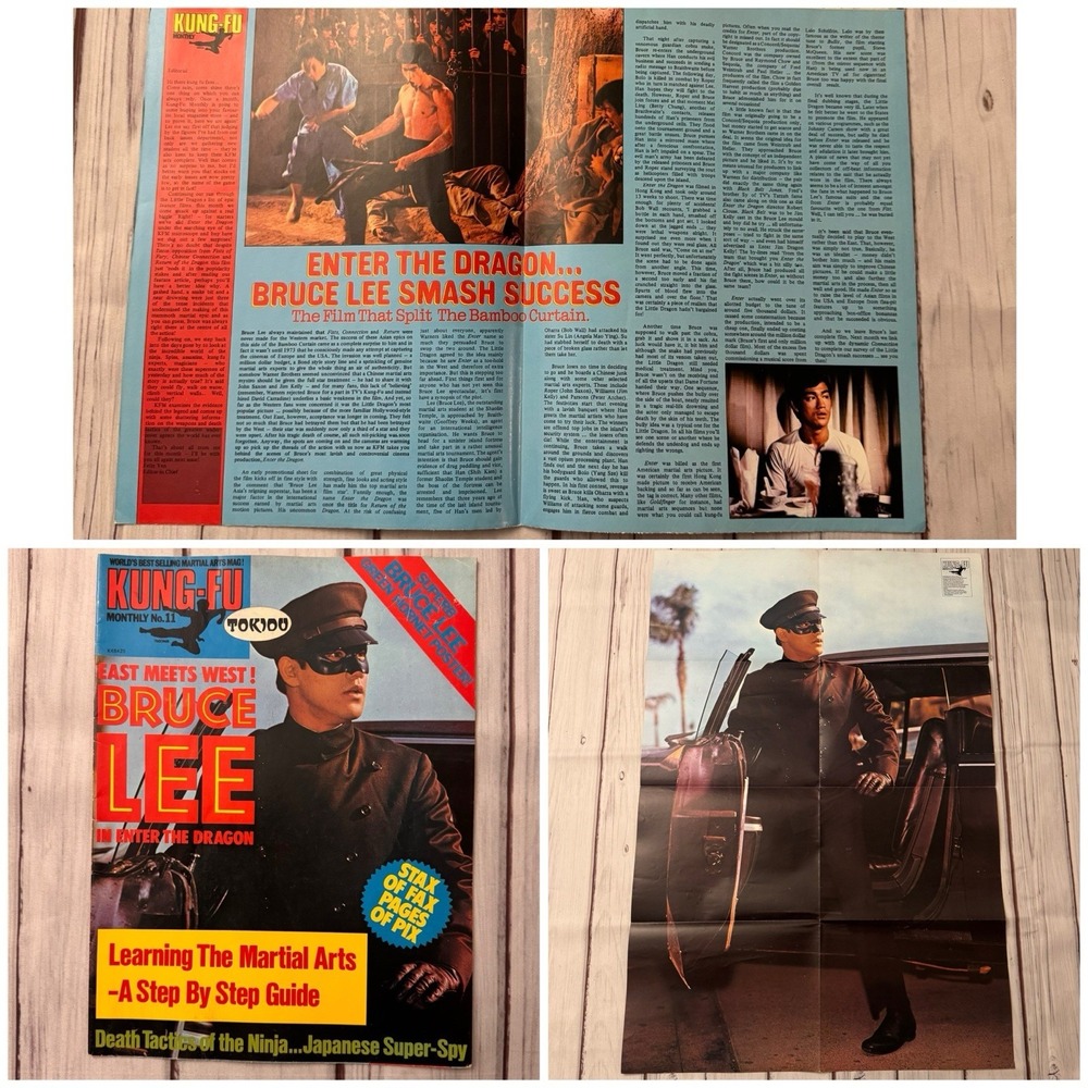 Kung-Fu Monthly‎ Poster Magazine (East Meets West)  Monthly No. 23
